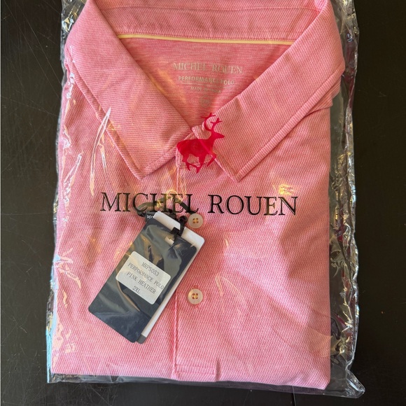 Michel Rouen Other - Red Polo Shirt for Men